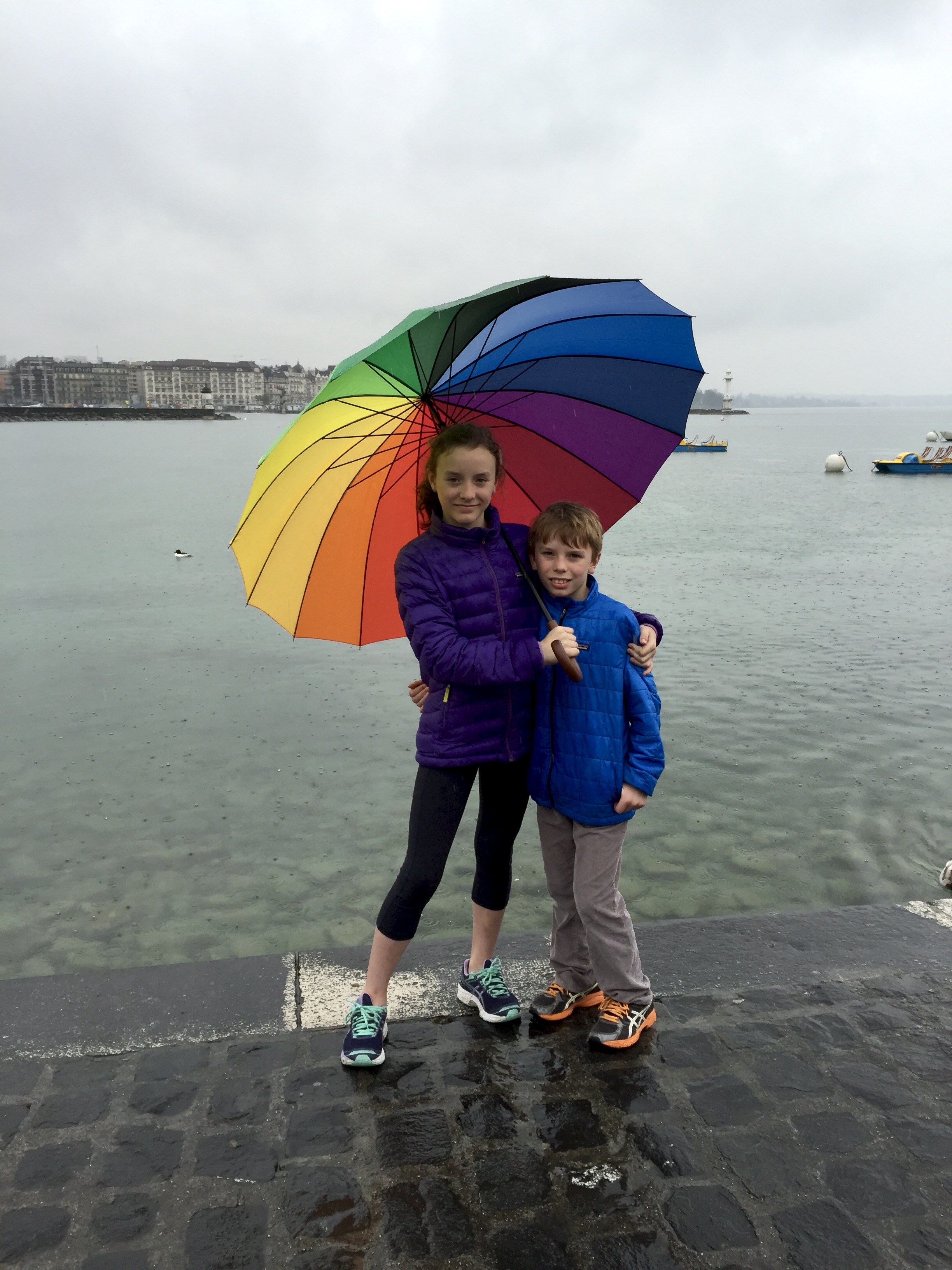 Eddie and Michelle in Geneva, April 2016