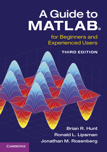 Cover for A Guide to MATLAB