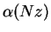 $ \alpha(Nz)$