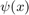 $\psi(x)$